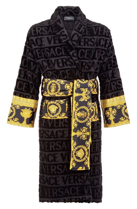 versace bathrobe gold|versace bathrobe nordstrom.